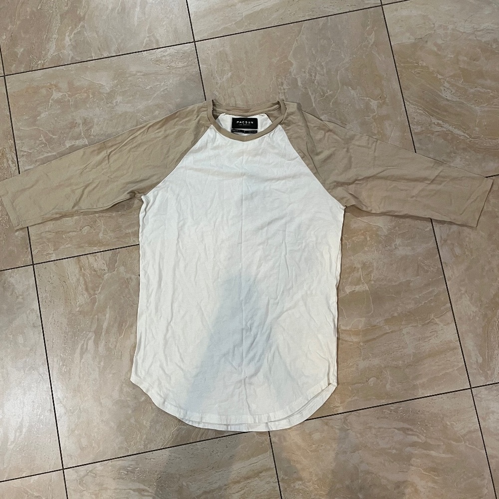 Brown Baseball Tee Pacsun Small